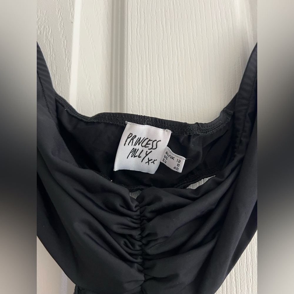 Princess Polly black wrap top